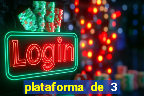 plataforma de 3 reais link